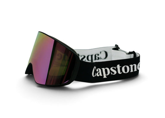 Skidglasögon Purple Aurora med magnetisk lins